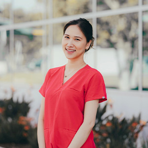 Registered dental hygienist Michelle